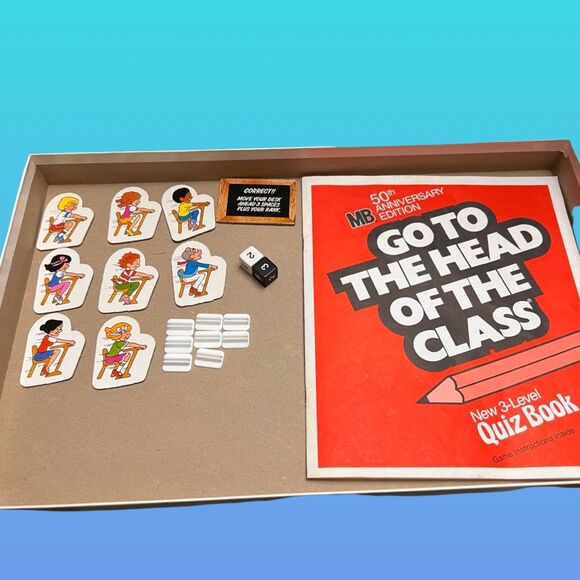 Vintage Go to the Head of the Class Deluxe Edition 50th Anniversary Game - Picture 3 of 4